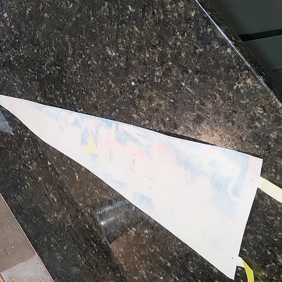 Vintage 1970s Valley Forge PA Felt Flag Pennant - Picture 7 of 7